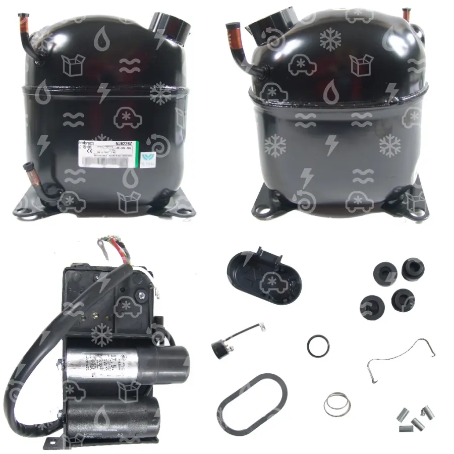 kompresor EMBRACO NJ6226Z, HBP - R134a, 220 - 240 V, 50 Hz